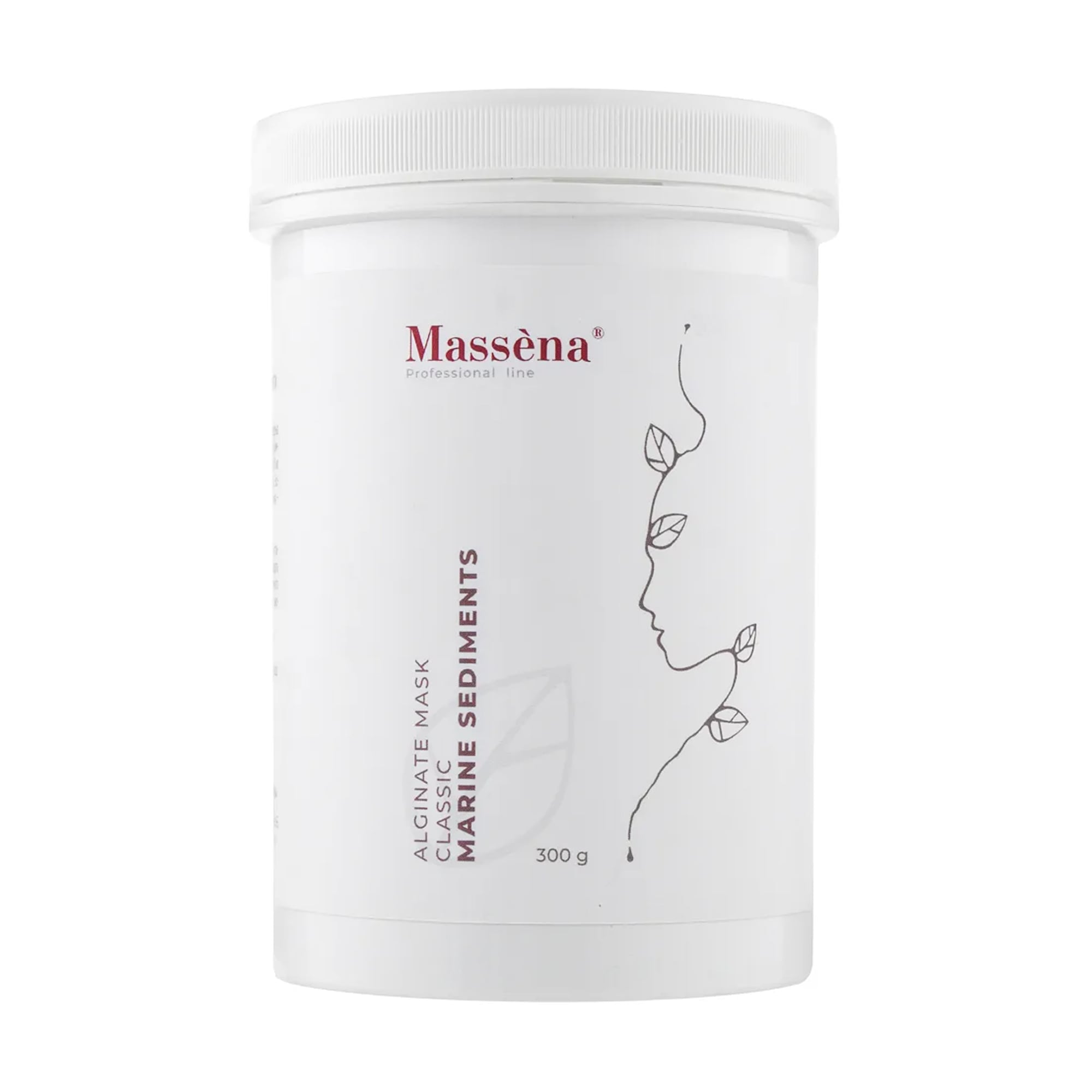 Альгінатна маска для обличчя Massena Alginate Mask Classic Marine Sediments Морські Седименти, 300 г